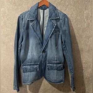 Vintage Denim Blazer